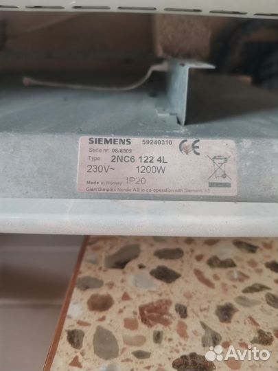 Конвектор Siemens