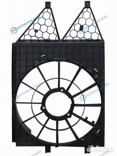 ST-VWP6-200-0 Диффузор радиатора volkswagen polo s