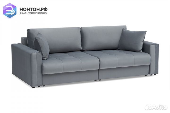 Диван тик-так Монарх темно-серый