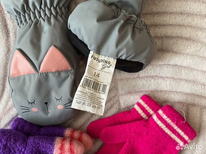 Варежки для девочки