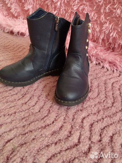 Ботинки демисезонные для девочки 29 размер
