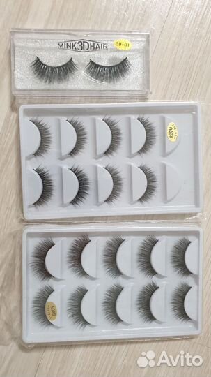 Ресницы накладные новые