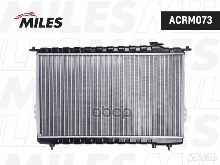 Радиатор (мех. сборка) hyundai sonata EF/magent