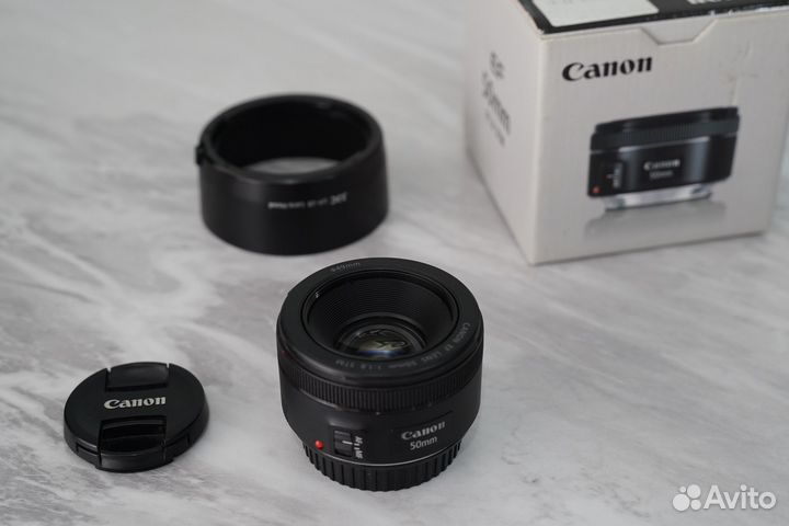 Объектив canon 50mm 1 8