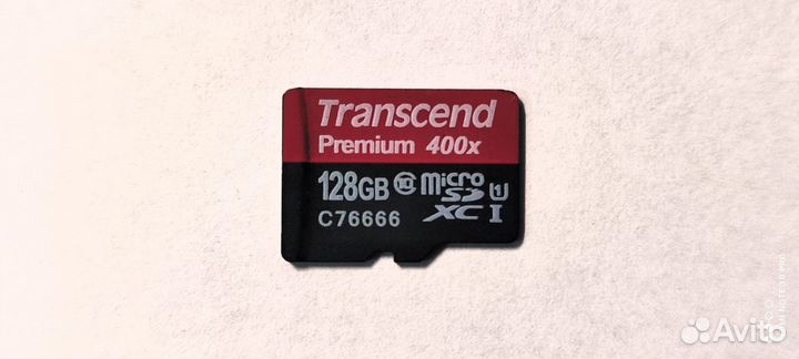 Карта памяти Transcend Premium 400х 128Gb class10