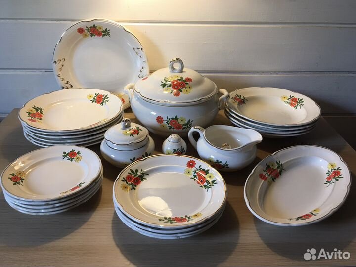 Столовый сервиз Сирень Дулево