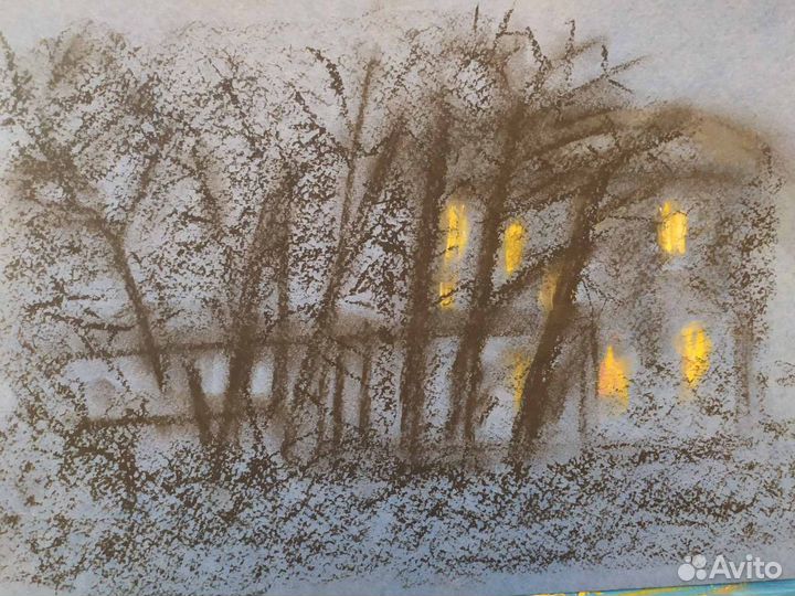 Картины пастелью