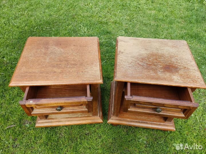 Прикроватная винтажная тумба б/у