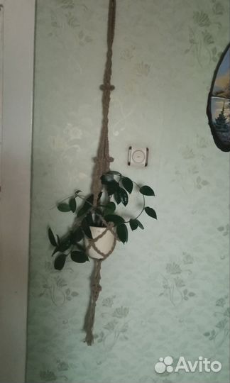 Кашпо макраме