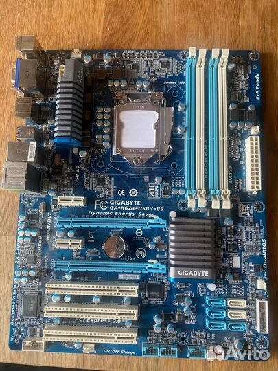 Материнская плата сокет 1155 Gigаbytе gа-Н67A