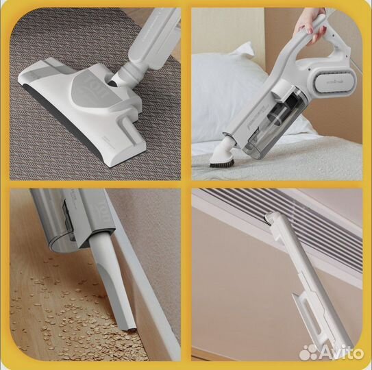 Вертикальный пылесос суббренд Xiaomi