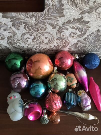 Елочные игрушки СССР