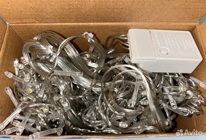 Гирлянда штора 