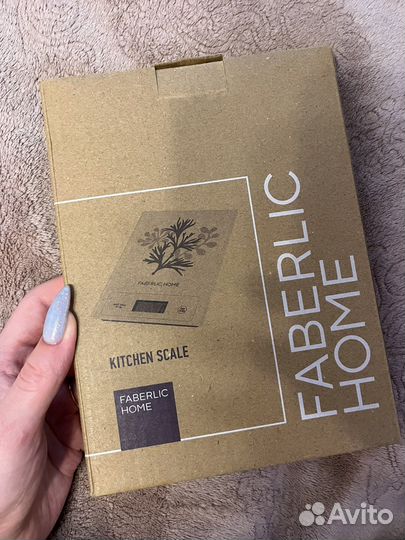 Весы кухонные faberlic