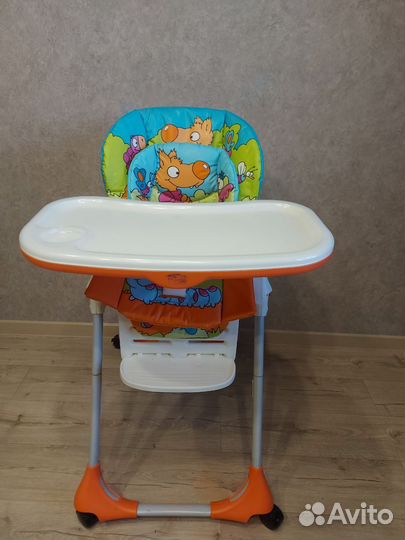 Стульчик для кормления chicco polly