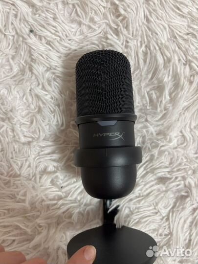 Микрофон игровой HyperX SoloCast, черный