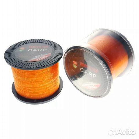 Леска Caiman Competition Carp 1200м оранжевая
