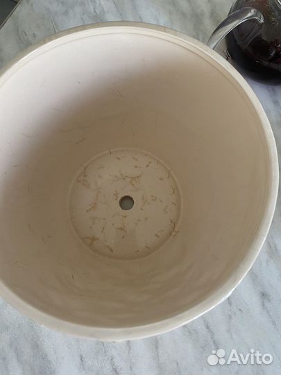 Горшок цветочный керамический