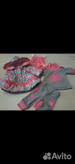 Одежда для бебика и кукол ростом 40-43см