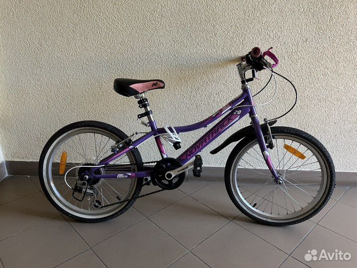 Велосипед novatrack 20 alice