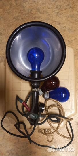 Синяя лампа (рефлектор Минина)