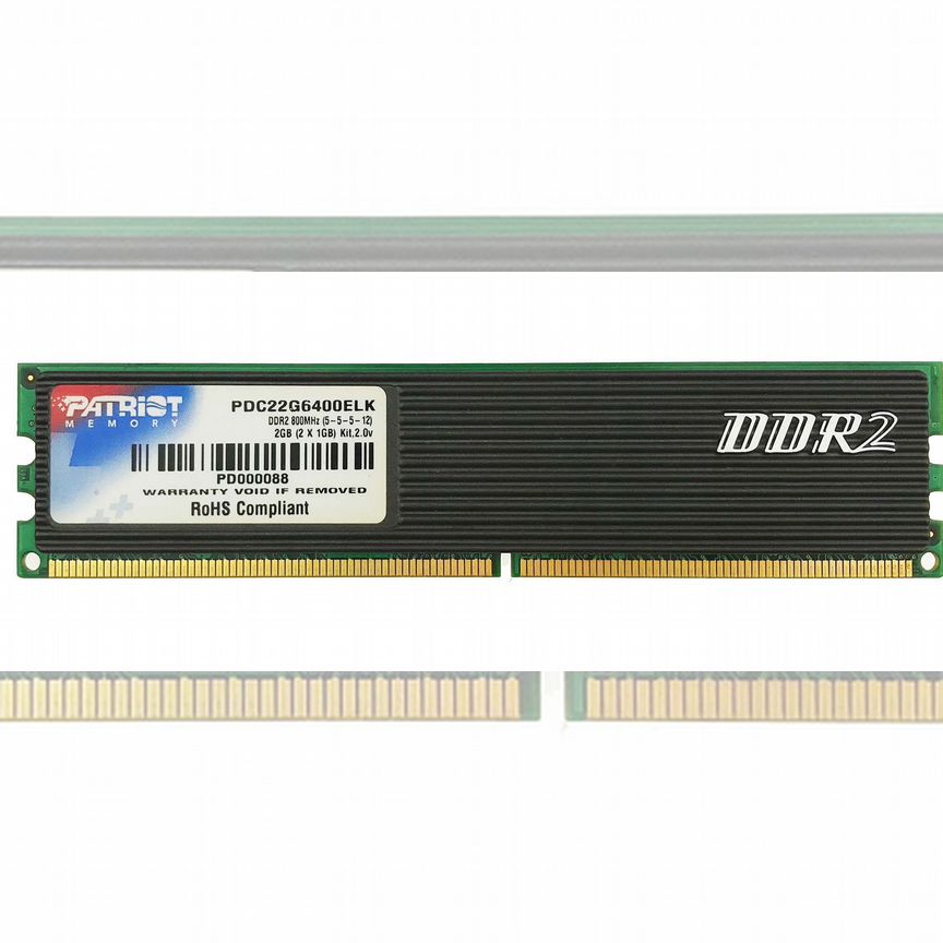 [PDC22G6400ELK] Оперативная Память Patriot Ddr2 1gb Pdc22g6400elk
