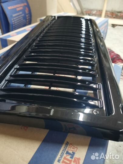 Решетка радиатора Ваз-2107 в стиле AMG, Черный Лак