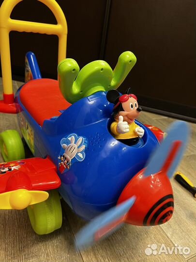 Каталка-толокар самолетик Disney