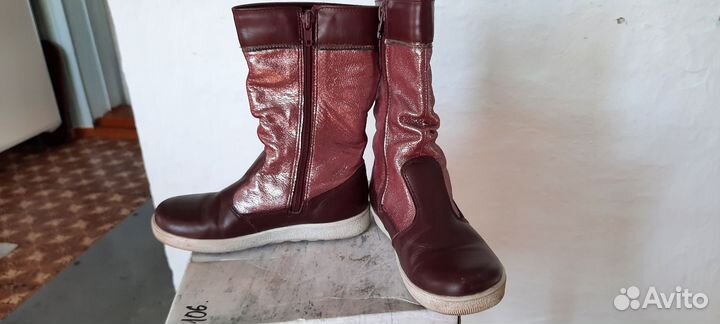 Сапожки для девочки байка