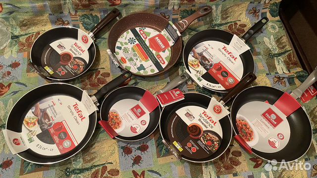 Новые сковороды Tefal, диам.22-28 см