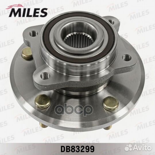 Ступица колеса передняя с подшипником dodge