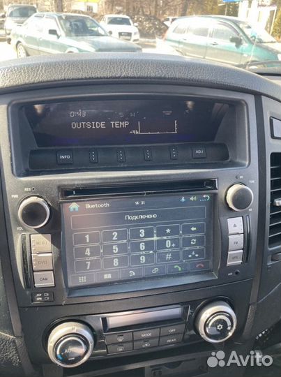 Магнитола 2 din mitsubishi pajero 4