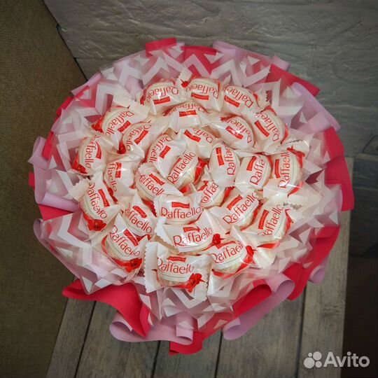 Сладкие букеты из конфет