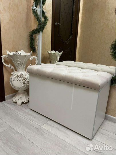 Обувница с мягкой сидушкой 70см,80см