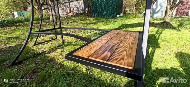 Мангальная зона с крышей