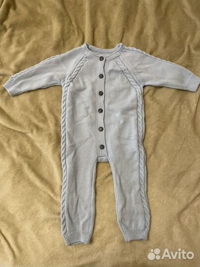 Вязанный комбинезон 80