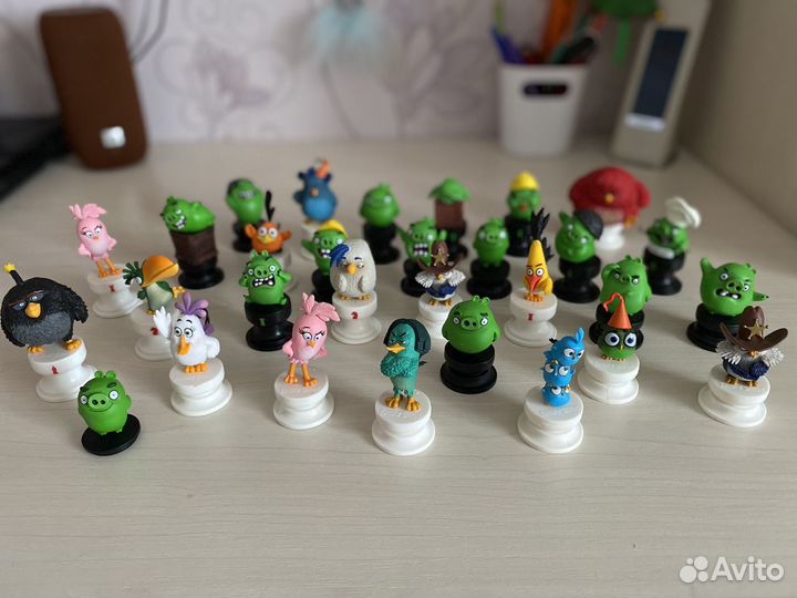 Коллекционные Angry birds (магнитные шахматы)