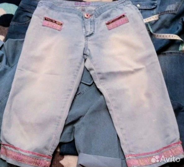 Джинсовый вещи пакетом