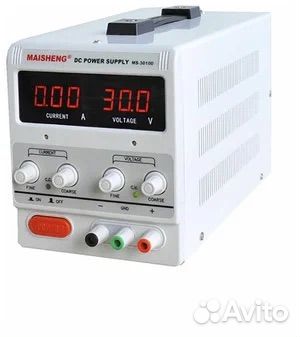 Лабораторный блок питания maisheng (30 В, 10 А)
