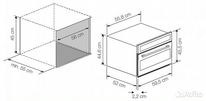 Микроволновая печь lofra fmrs66ME brass