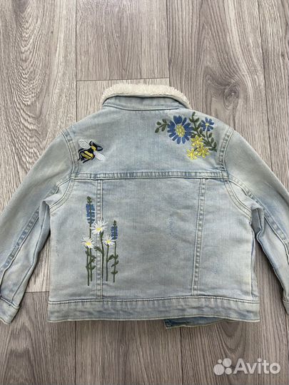 Джинсовая куртка для девочки 86 92