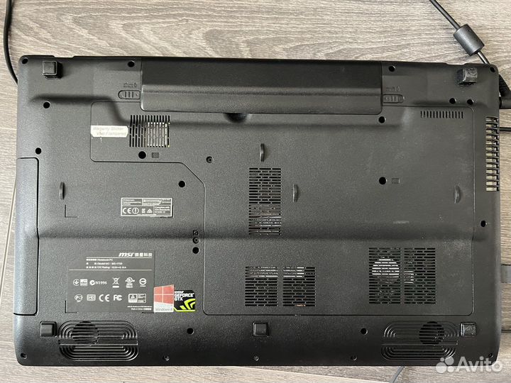 Ноутбук msi