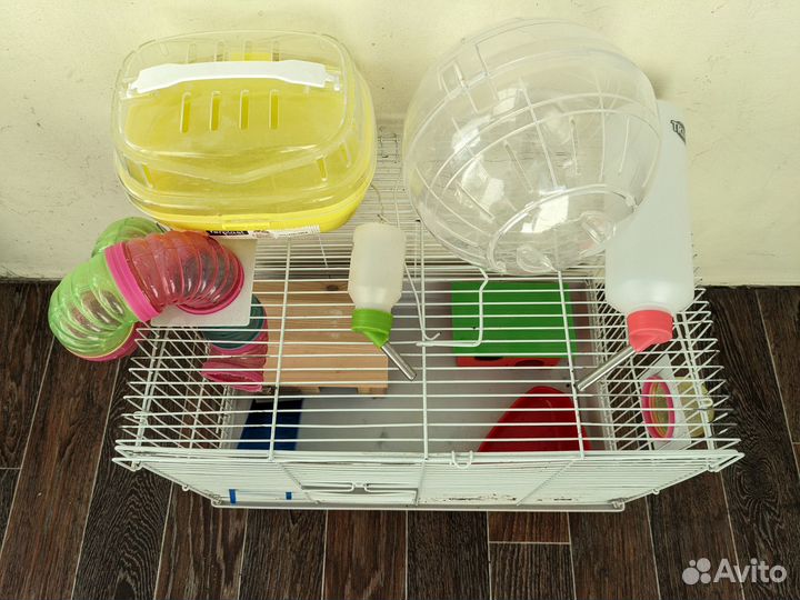 Клетка для хомяков 46х29х37
