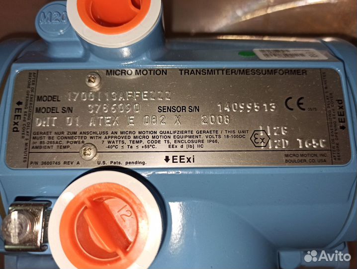 Массовый расходомер Micro Motion R100S/1700