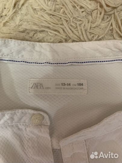 Рубашка zara оригинал 164