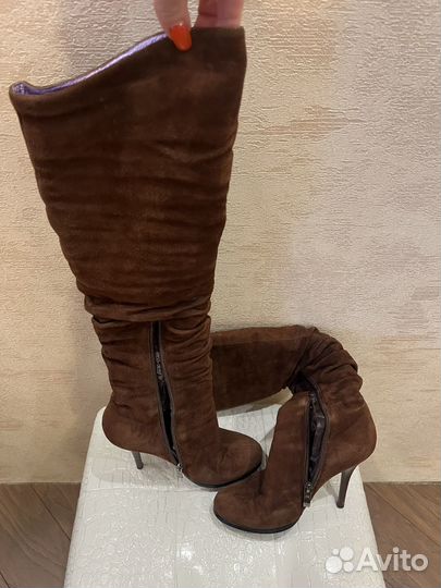 Сапоги женские зимние натуральная кожа