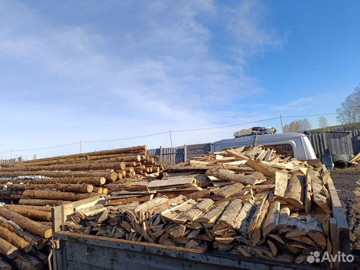 Дрова горбыль пиленый