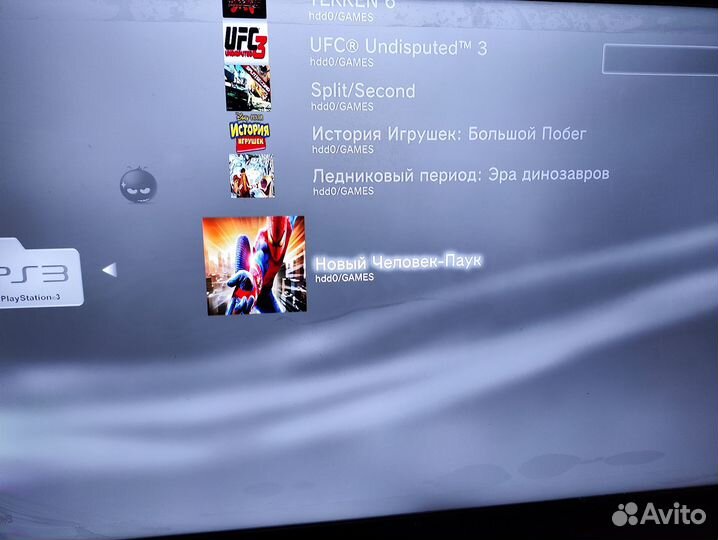 PS3 Slim Прошитая HEN, 120+ Игр