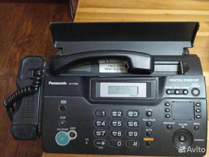 Факс panasonic KX-FT938