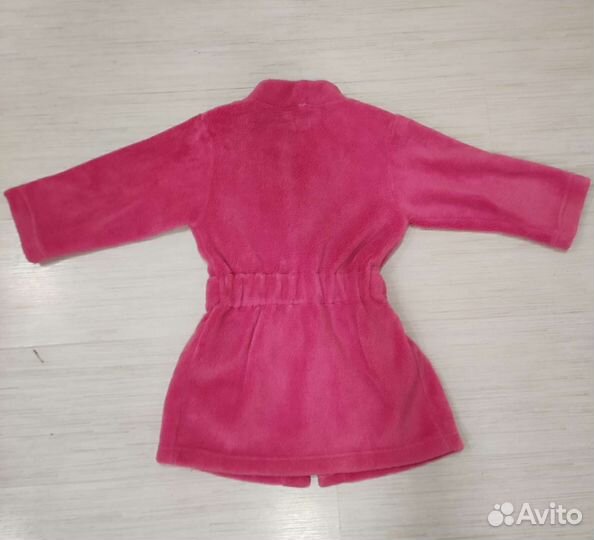 Халат детский 92-98р розовый